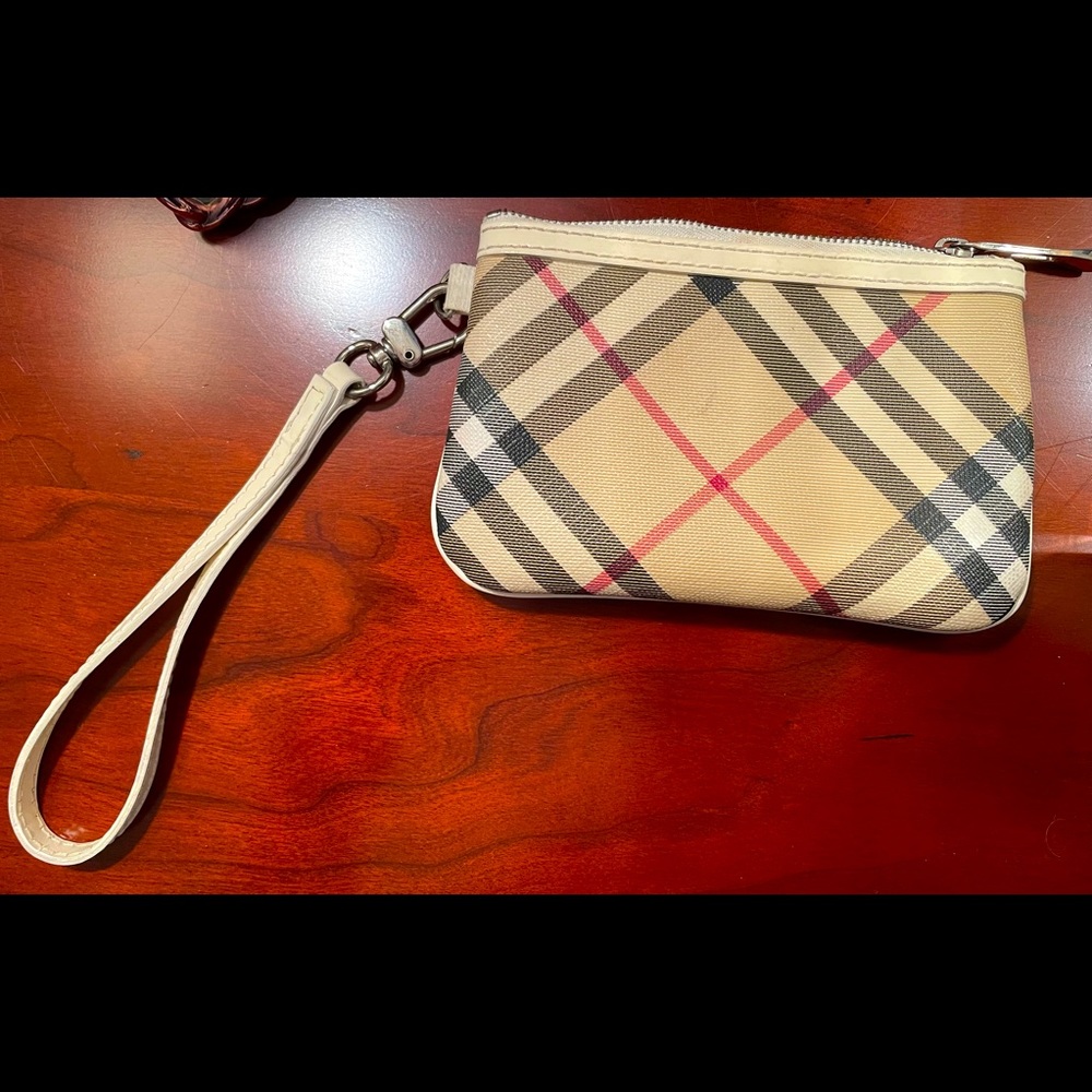 Burberry wristlet